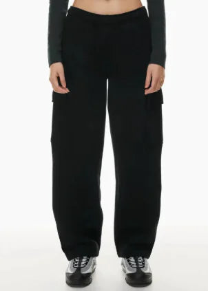 High Waist Wide-leg Ankle-length Pants