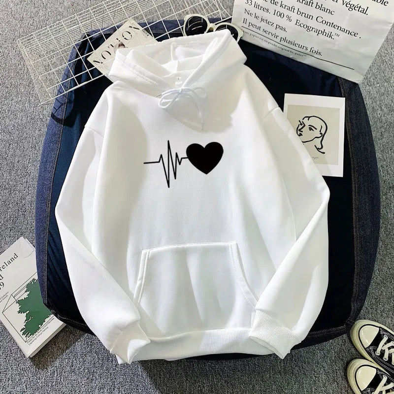 Women's Plus Velvet Hoodie