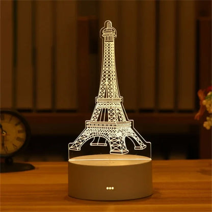 Romantic 3D Lamp