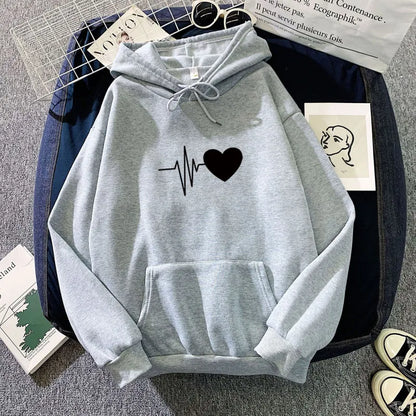 Women's Plus Velvet Hoodie