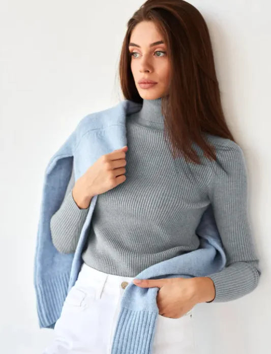 Women's Knitwear Turtleneck Pullover