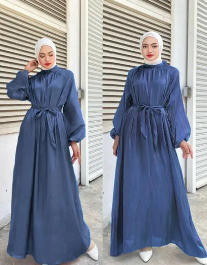 Abaya Hijab Dress with Sleeves