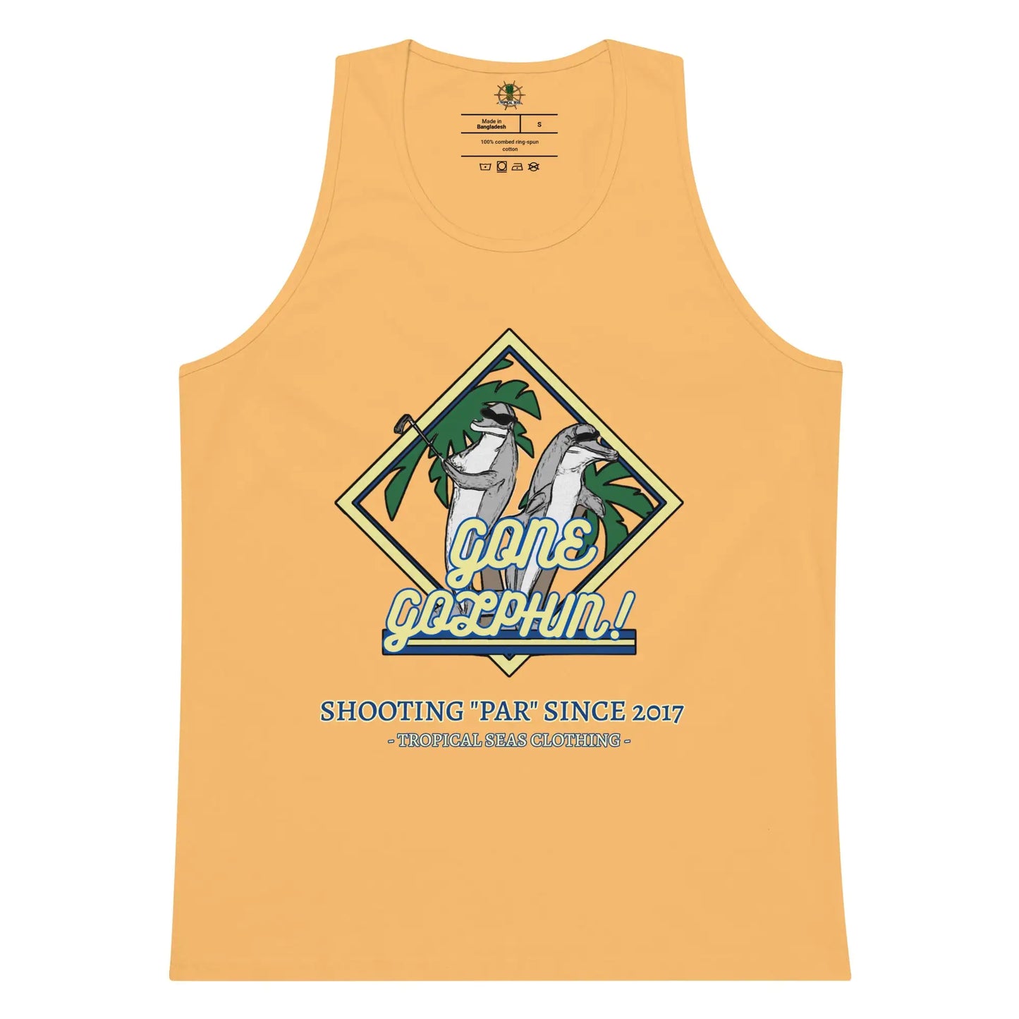 Men’s Premium Gone Golphin Tank Top