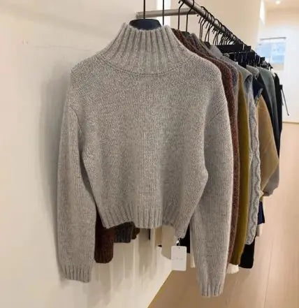 Turtleneck Cashmere knitwear