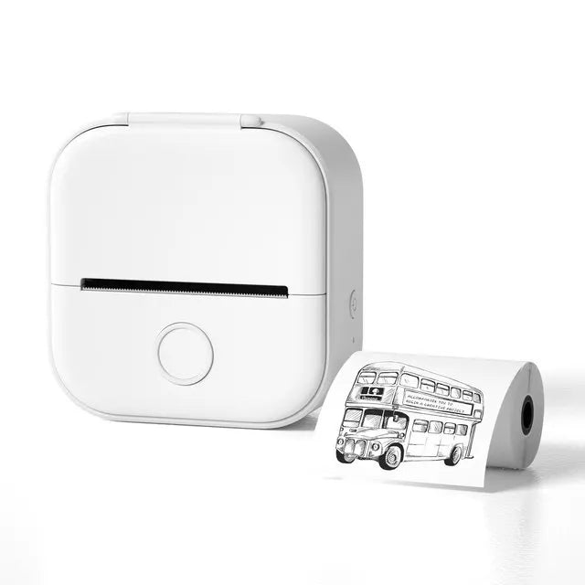 Portable Mini Thermal Label Printer