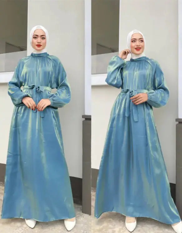 Abaya Hijab Dress with Sleeves